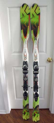 K2 RICTOR SKIS SIZE 167 CM WITH MARKER BINDINGS