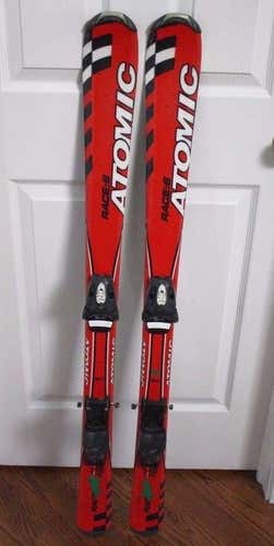 ATOMIC RACE:6 SKIS SIZE 120 CM ATOMIC BINDINGS
