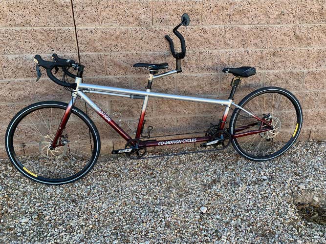 Custom Co-motion cycles java tandem disc