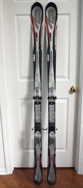 K2 AMP COMANCHE SKIS SIZE 174 CM WITH MARKER BINDINGS