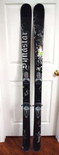 DYNASTAR TROUBLE TWIN TIP SKIS SIZE 165 CM WITH ROSSIGNOL BINDINGS