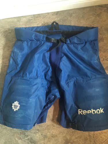 Pro Stock - Toronto Maple Leafs Reebok Hockey Pant Shells - Extra Large - Used