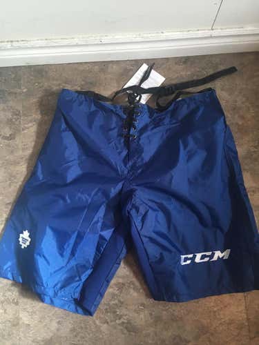 New Pro Stock - Toronto Maple Leafs CCM Hockey Pant Shells - Extra Large