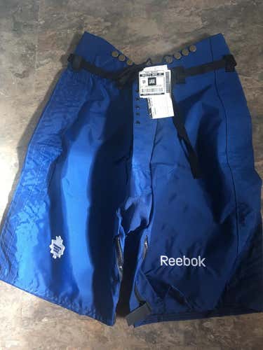 New Pro Stock - Toronto Maple Leafs Reebok Hockey Pant Shells -  Large