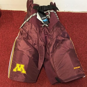 University Of Minnesota Bauer Pants Intermidate Size Large Pro Stock Item# MINP1