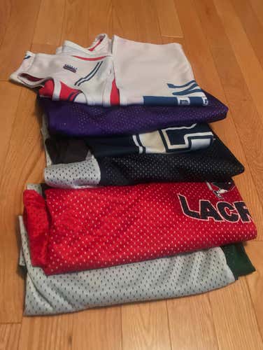 $20 FOR 6 PINNIES - 3D NE, UPenn, Amherst, 3d Lacrosse