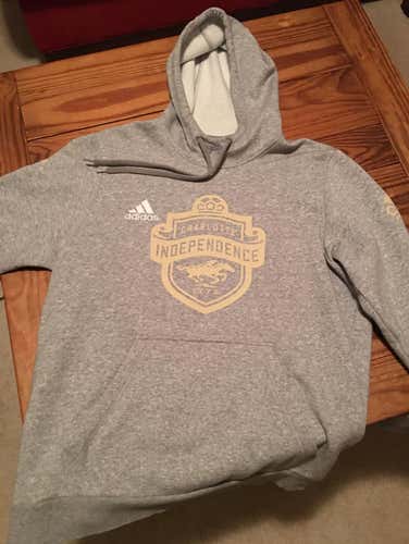 Charlotte Independence USL adidas Hoodie - Size L