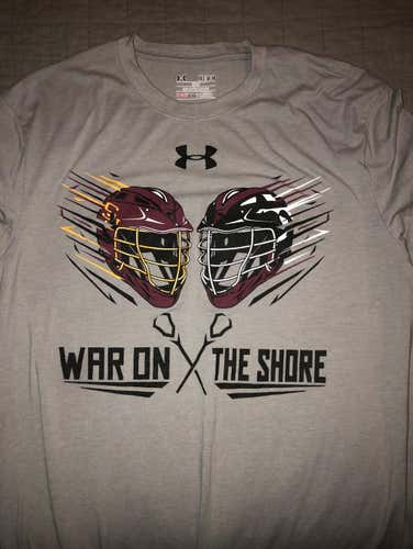 Washington College War On The Shore Under Armour Shirt Size Medium