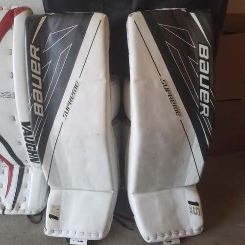Bauer 1s Goalie Leg Pads Senior | Pro Return