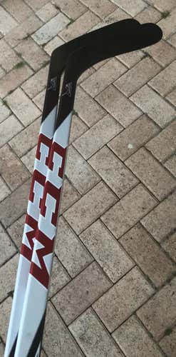 New 2 Pack Pro Stock Custom Player Vincent Trochek CCM RBZ 80 Flex Sticks Only A Few Made