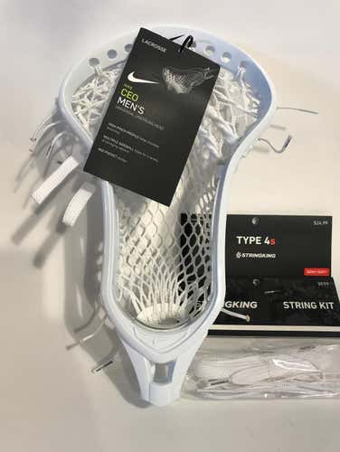 Nike CEO White - Stringking 4s Mesh