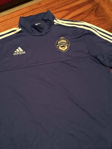 Charlotte Independence USL adidas 1/4 Zip Pullover