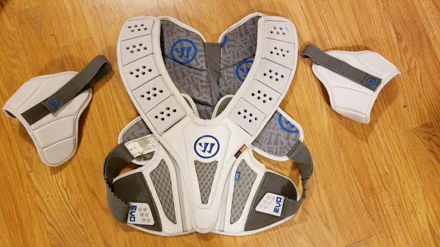 Warrior Evo Pro HitLyte Shoulder Pads - Used - Size Large