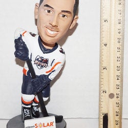 DWIGHT KING 6.5" FIGURE - ONTARIO REIGN HOCKEY BOBBLEHEAD FIGURINE USED - NO BOX