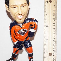 JON FRANCISCO 6.5" FIGURE ONTARIO REIGN HOCKEY BOBBLEHEAD FIGURINE USED - NO BOX
