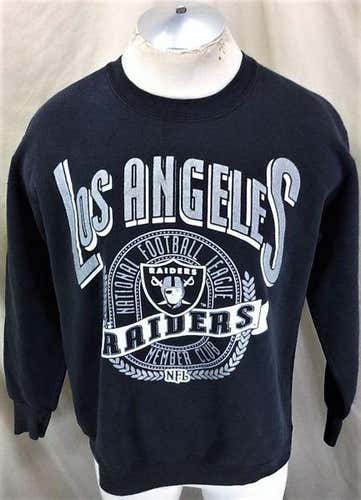 VINTAGE 90'S LOS ANGELES RAIDERS (MED/LARGE) RETRO NFL FOOTBALL GRAPHIC CREW NECK SWEATSHIRT