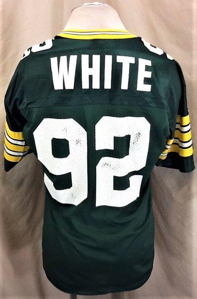 Green Bay Packers Reggie White 92 Jersey Shirt Vintage 1990s L 