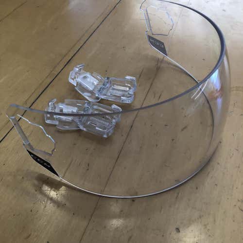CCM Revision Clip Visor Regular Cut