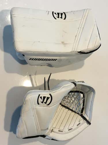 Warrior Goalie Glove & Blocker Intermediate