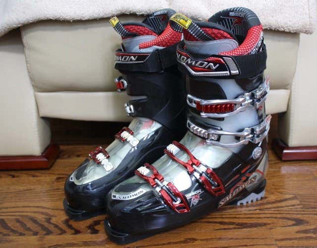 SALOMON MISSION 80 RS 7 SKI BOOTS SIZE 29.5 MEN SIZE 11.5