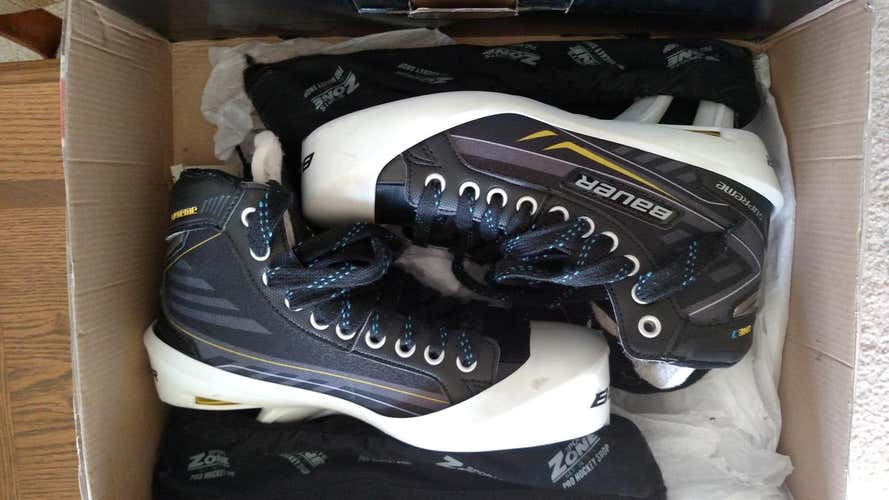 Bauer Supreme One.7 Goalie Skates Senior Size 7.5