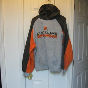 BROWNS REEBOK HOODED SWEATSHIRT (M)EMBRIODED! SALE!