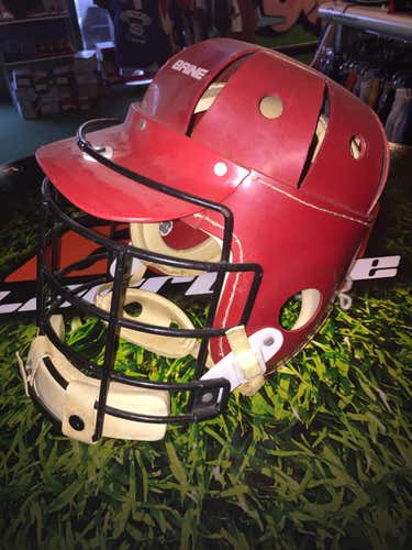 Vintage Brine Bucket Helmet w/ tie-up back