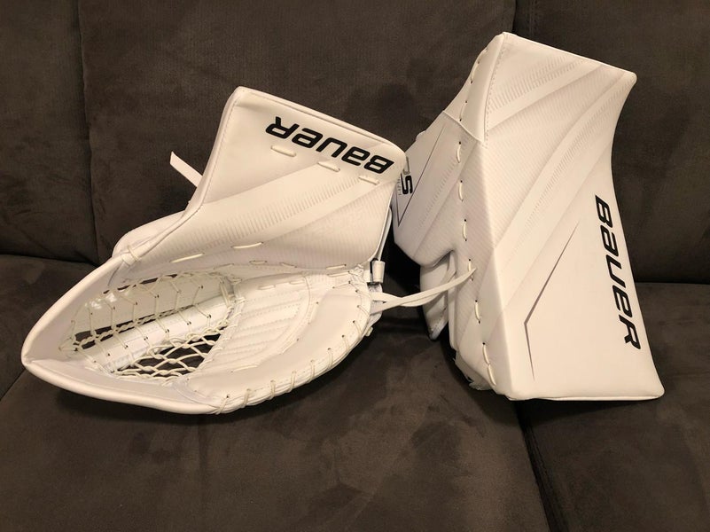 New Bauer 2S Pro Blocker & Glove (full-right)