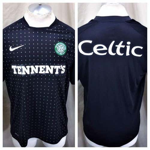 NIKE AUTHENTIC THE CELTIC FUTBOL CLUB F.C. (LARGE) DRI-FIT GRAPHIC SOCCER JERSEY
