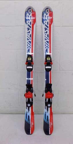 Dynastar Team Speed 65 110cm 98-66-85 Kid's Skis w/Salomon 305 Bindings GREAT