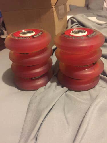 Labeda Millennium Inline Wheels & Bearings- Set of 8!