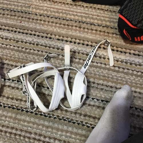 Two Brand White New Cascade Chin Straps