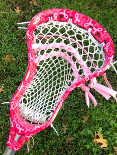 BOOMBAH COMPRESSER BREAST CANCER BCA PINK RIBBONS W/ THRONE FIBER MESH