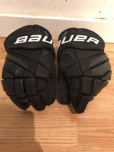 Bauer APX2 Gloves - 12” - Black - Used For One Season