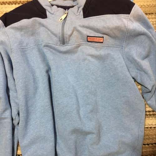 Used Vineyard Vines Light Blue Pull Over