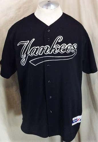 MAJESTIC NEW YORK YANKEES (XL) BUTTON UP ALTERNATIVE MLB BASEBALL JERSEY