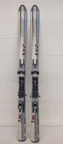 Volkl Gamma 7 24 149cm 105-71-93 Skis w/20-20 Core & Marker M10 Bindings LOOK