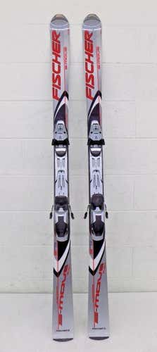 Fischer S-Move 2.2 160cm 107-70-97 r=17m Skis w/Fischer FS10 Bindings EXCELLENT