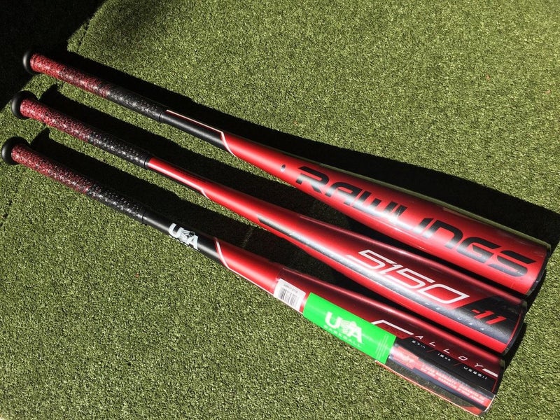 2019 Rawlings 5150 Alloy -11 USA Baseball Bat 29/18 ~ New w/ Warranty