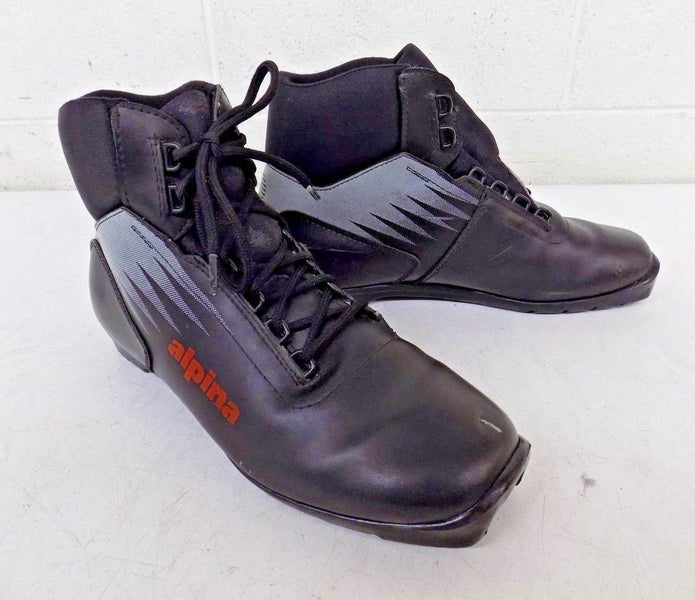 Alpina NNN II 102 Cross Country Ski Boots US Men's 10 NO INSOLES MISSING LACE