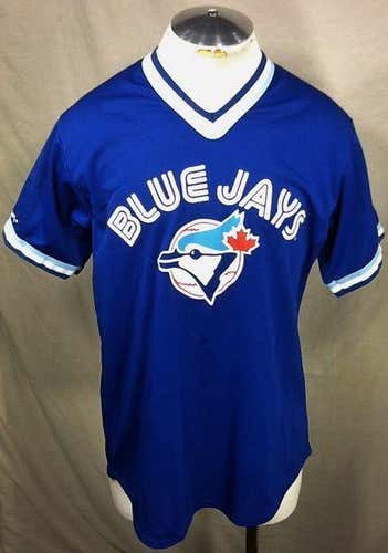 MAJESTIC TORONTO BLUE JAYS LARGE MLB BASEBALL GRAPHIC JERSEY T-SHIRT