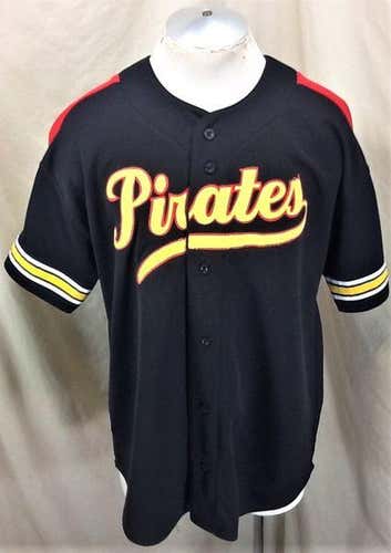 VINTAGE 90'S STARTER PITTSBURGH PIRATES BASEBALL (XL) RETRO BUTTON UP MLB JERSEY
