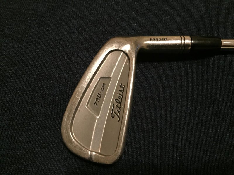 Titleist 735.CM Stainless Iron Set Right Hand 3-PW Stiff Shaft
