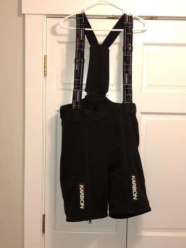 Karbon Soft Shell Zip Off Race, Ski, Training Shorts - Adult Medium