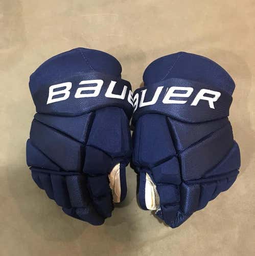 Bauer Blue Army Gloves