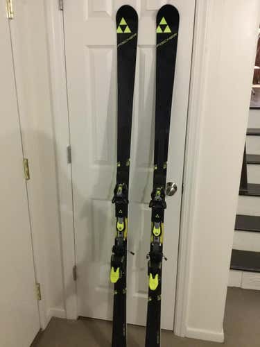 New Fischer RC4 WC GS 183cm/23m with Z13 Bindings $550 or best offer