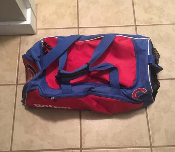 Chicago Cubs Team Issued Duffle