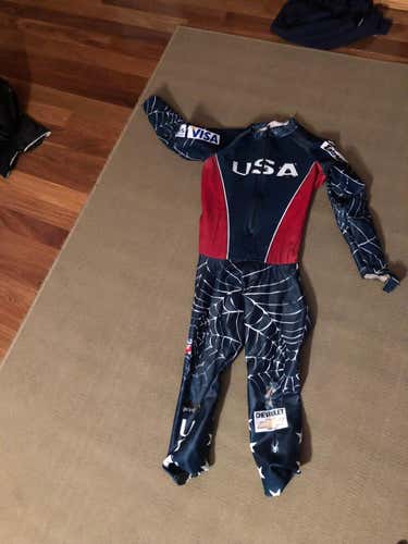 Spyder us ski team Race Suit Size XL