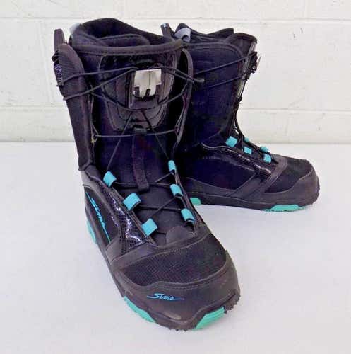 SIMS Caliber High-Quality All-Mountain Snowboard Boots US Women's 7 EXCELLENT