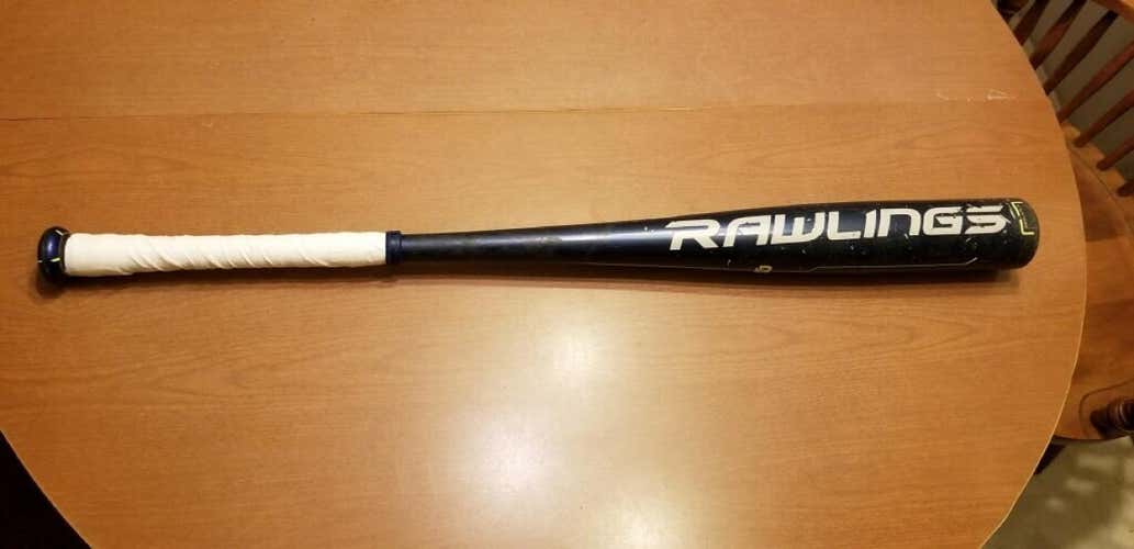 33 Inch Navy Blue Rawlings Velo Bat